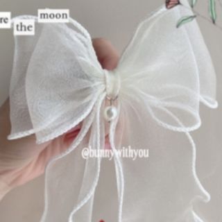 dây buộc tóc nơ hai tầng