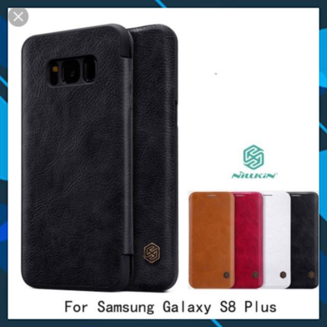 Bao da galaxy s8 plus hiệu nillkin QIN (hàng chuẩn chính hãng)