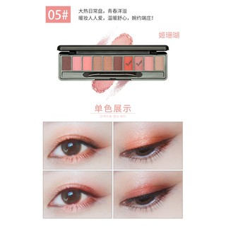 Bộ phấn mắt khay 10 màu Maycreate nội địa Trung