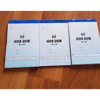 Combo 10 cuốn Phiếu Thu/Chi/Xuất/NHập/Hóa đơn 2 Liên (50bộ = 100tờ)