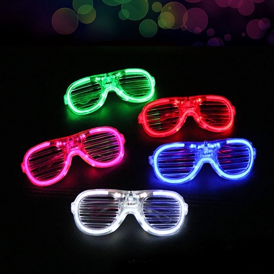 Kính mắt đèn led đủ màu  đủ kiểu dáng ANDY KIDS kính sáng đèn 3 chế độ nhấp nháy cho những chuyến vui chơi cắm trại nhóm