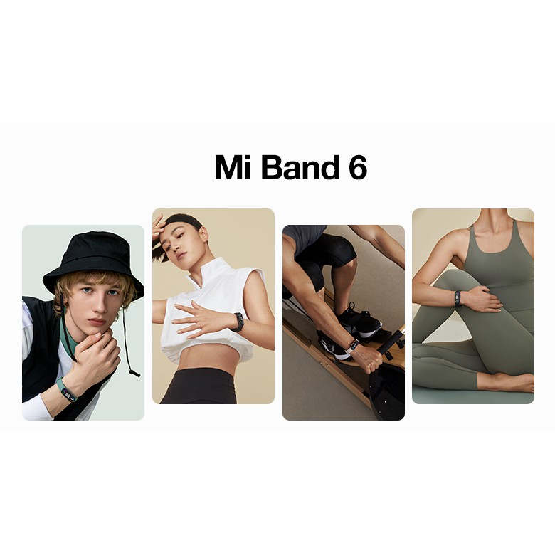 Vòng Đeo Tay Thông Minh Xiaomi Mi Band 6 - Theo Dõi Sức Khoẻ, SpO2, Nhịp tim, Chế Độ Phụ Nữ,... [CHÍNH HÃNG]