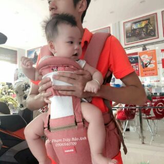 Địu ngồi cho bé yêu
