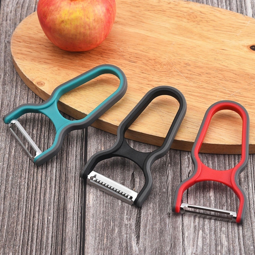 1 Set 3 Cái Dụng Cụ Gọt Vỏ , Bào Sợi , Nạo Trái Cây Rau Củ Đa Năng Tiện Dụng - Siêu Bền Chắc Chắn
