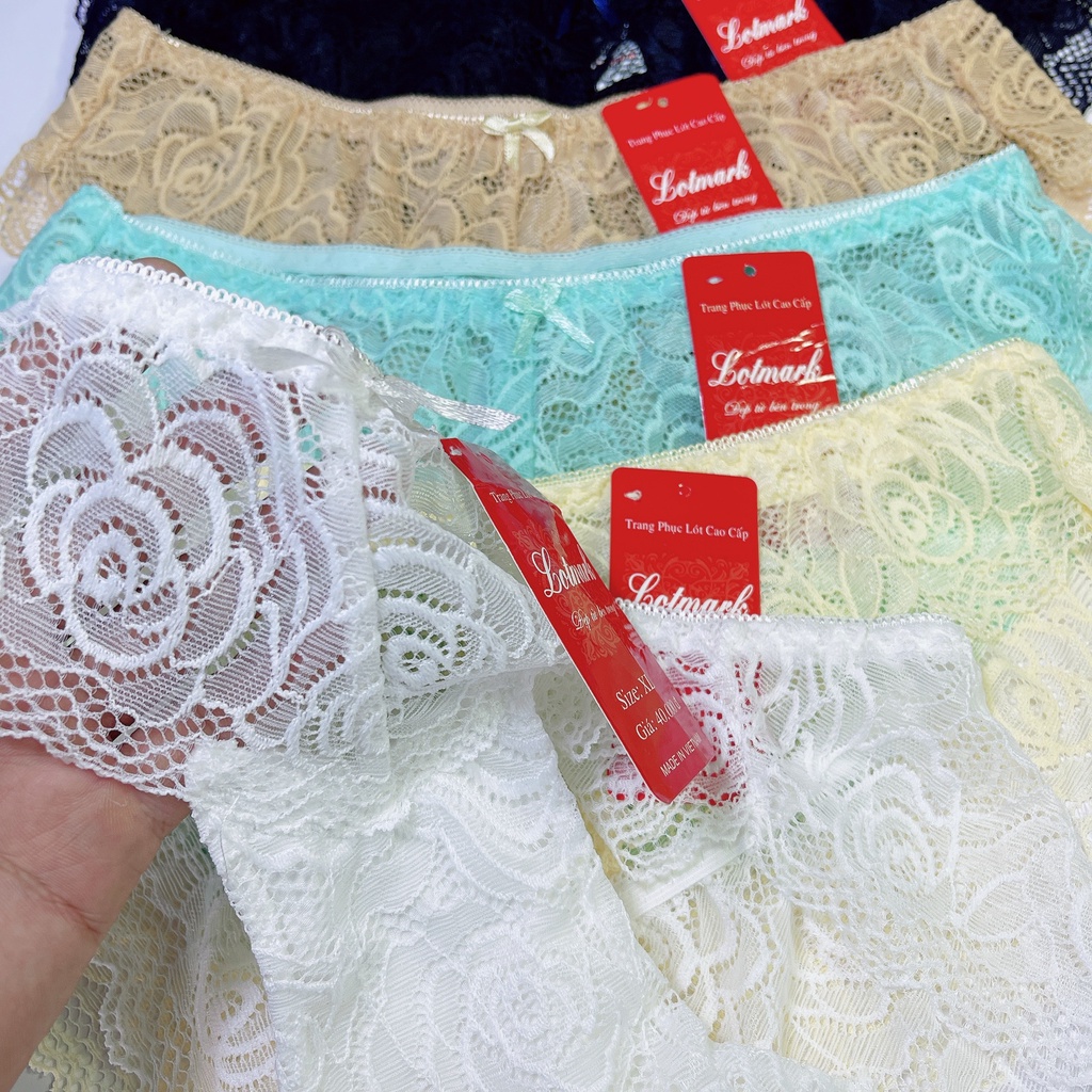 Combo 10 quần lót ren xuyên thấu gợi cảm đủ size LM01
