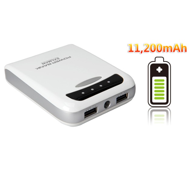 Pin sạc dự phòng Zalman 11200mAh - 90% Efficiency - Premium Power Bank