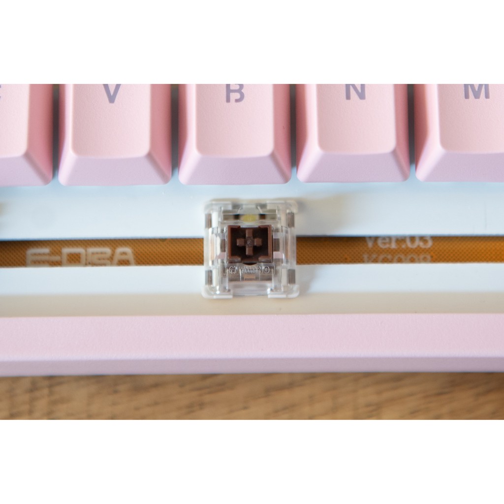 Bàn Phím Cơ Gaming Cao Cấp EK387 PINK- Bảo hành 2 năm