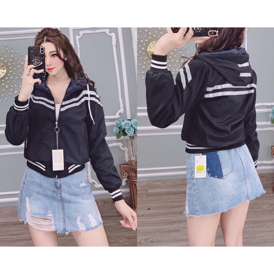 ÁO KHOÁC NỮ DÙ LỤA THỂ THAO SIÊU NĂNG ĐỘNG | BigBuy360 - bigbuy360.vn