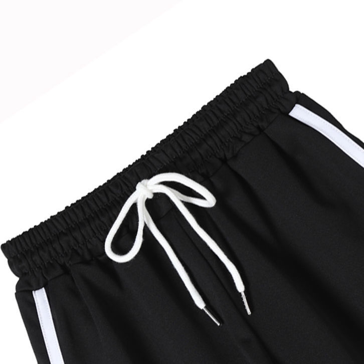 Quần ngắn lưng cao phong cách thể thao đơn giản thời trang mùa hè dành cho nữ