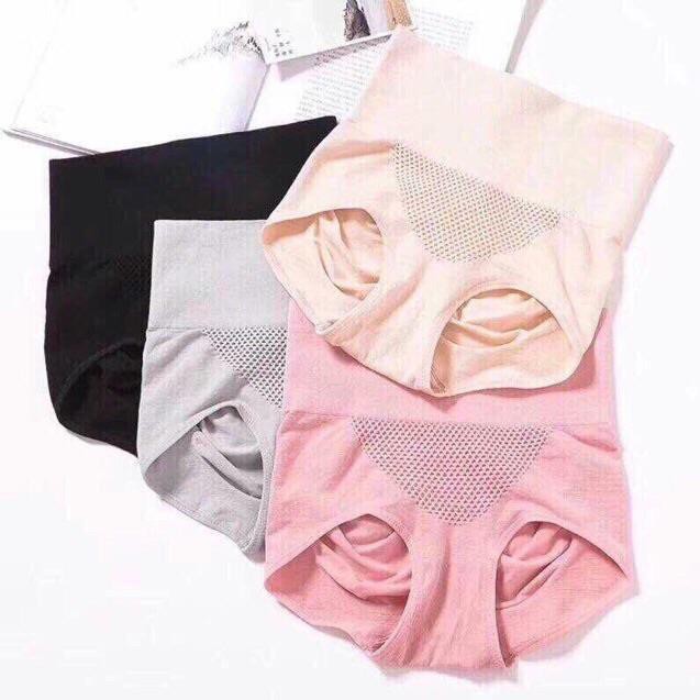 Quần Lót Cạp Cao 842 Gen Bụng Nâng Mông Kháng Khuẩn Hàng Xuất Nhật (45-60kg),.