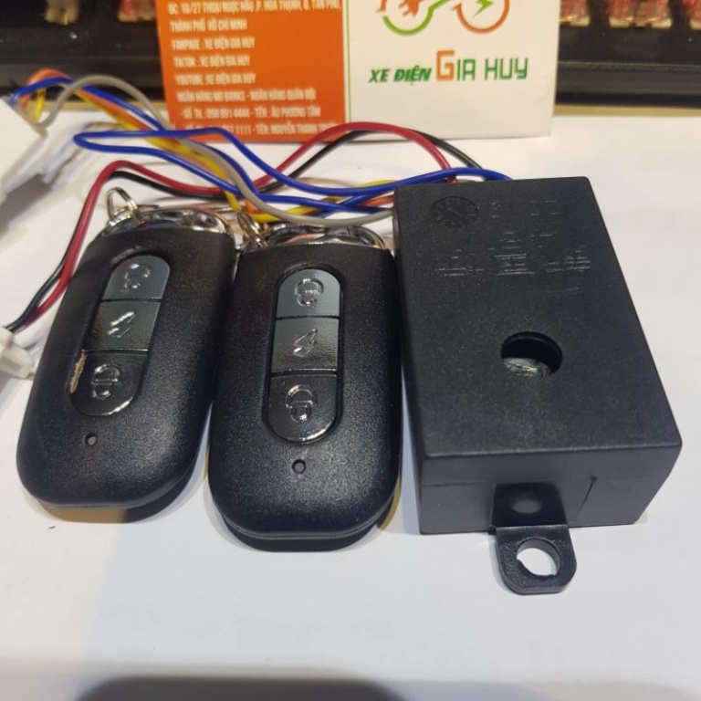 BỘ BÁO ĐỘNG CHỐNG TRỘM  XE ĐẠP ĐIỆN Electric Bike GIA HUY