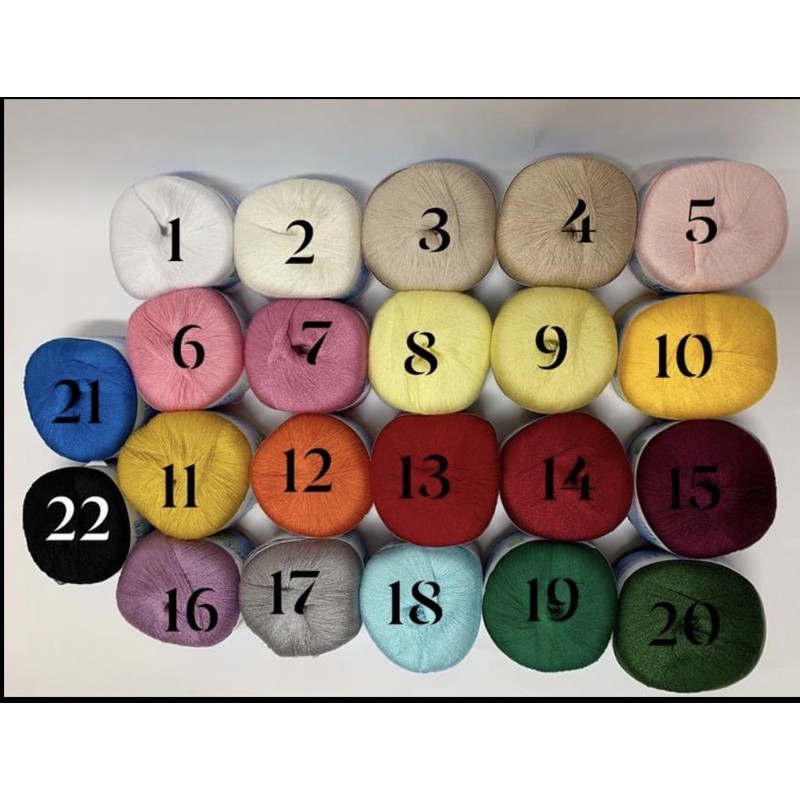 sợi cotton lụa