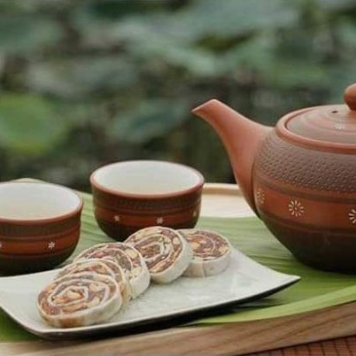 KEO CHUỐI CUỘN BÁNH TRÁNG GỪNG BẾN TRE