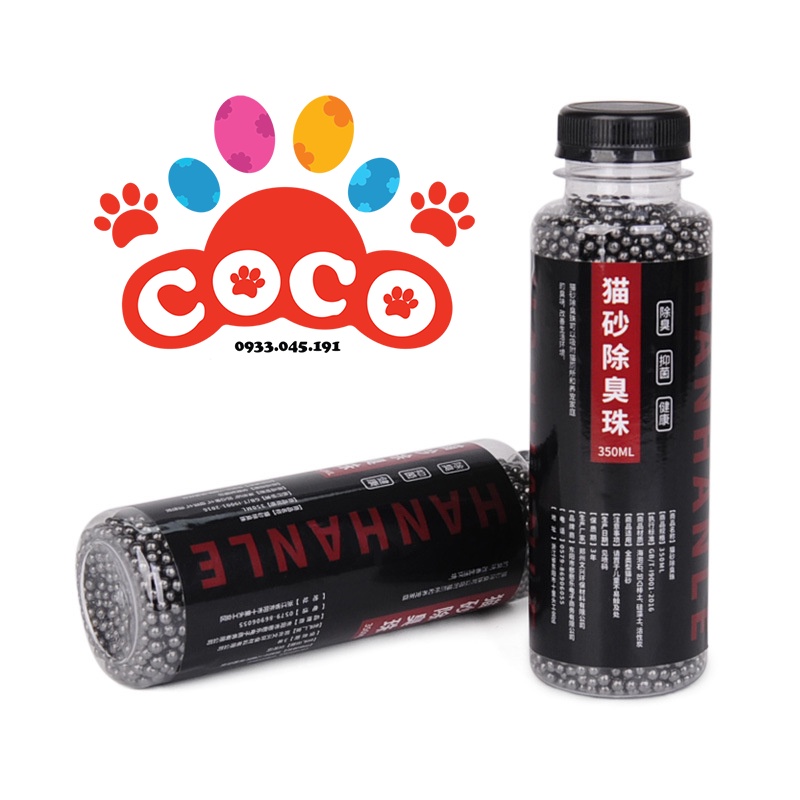 Hạt khử mùi cát mèo, Hạt khử mùi cát mèo than hoạt tính 300gr