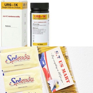 Combo 10 gói đường ăn kiêng Splenda +10 que thử keto( dùng thử có gói hút ẩm)
