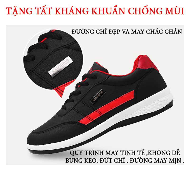 [FreeShip-Hàng Siêu Cấp] Giày thể thao nam đế chống trơn trượt chống hôi chân chống thấm nước - giày sneaker