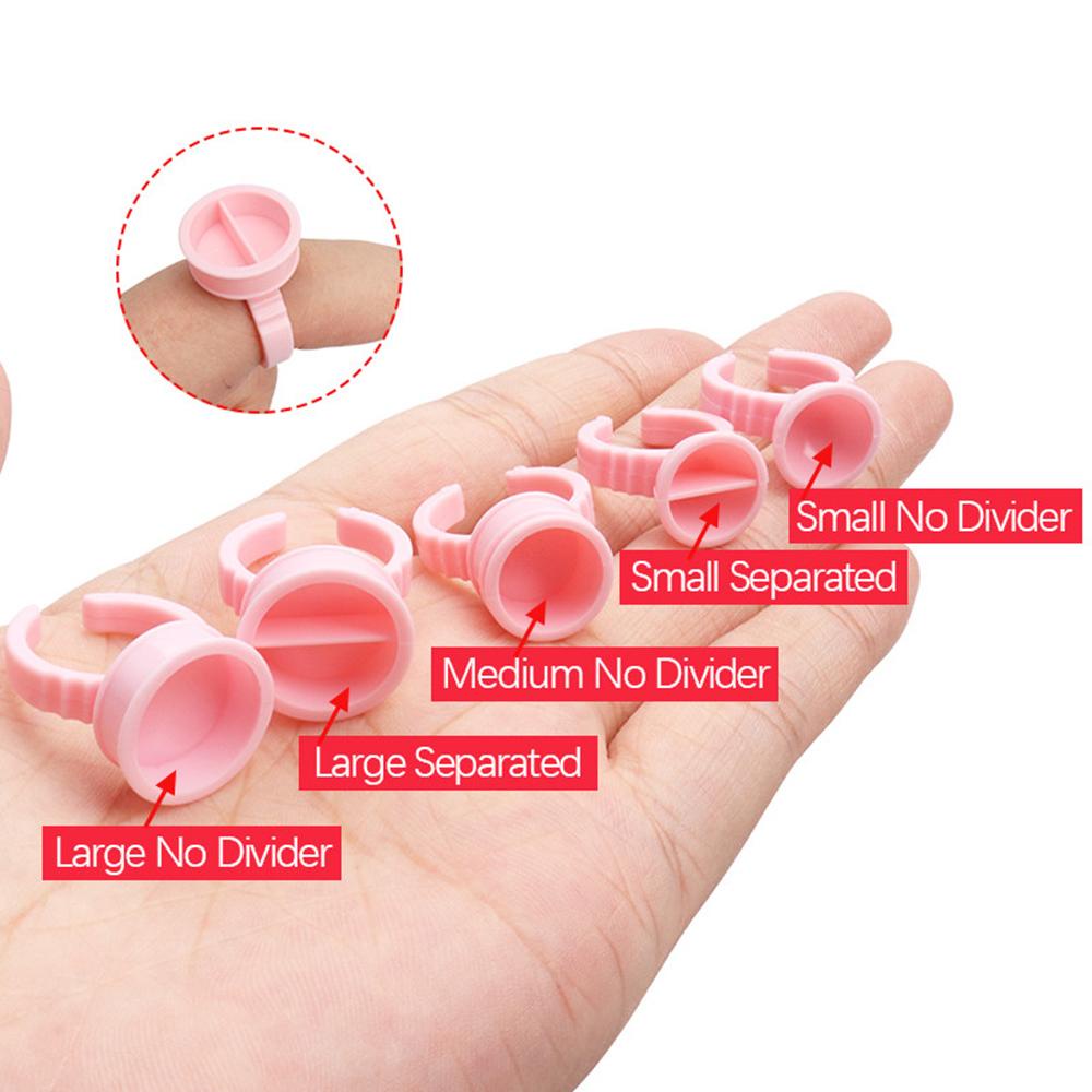 Hộp Đựng Mực Xăm Lông Mi Bằng Nhựa Dùng Một Lần Tiện Dụng