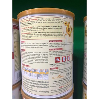 SỮA BỘT KIDFUL BA 900g TĂNG CÂN VÀ PHỤC HỒI THỂ TRẠNG