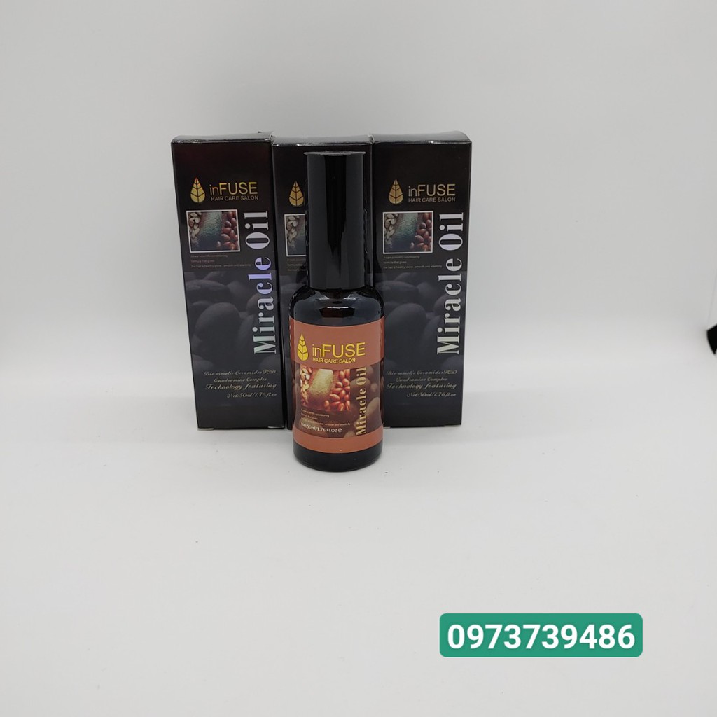 Dầu Dưỡng Tóc Cao Cấp Infuse Miracle Oil - 50ML