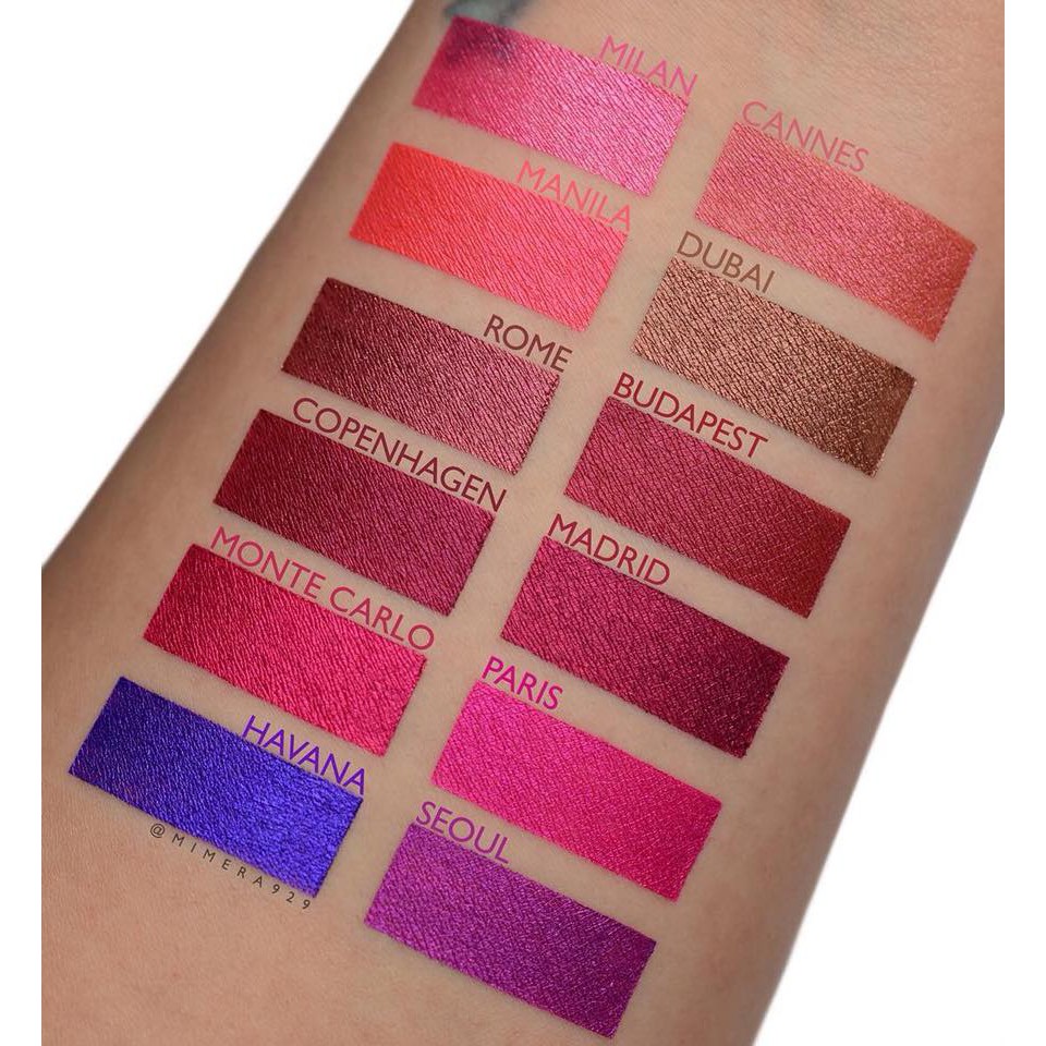 Son kem lì ánh kim Nyx Soft Matte Metallic Lip Cream SMMLC