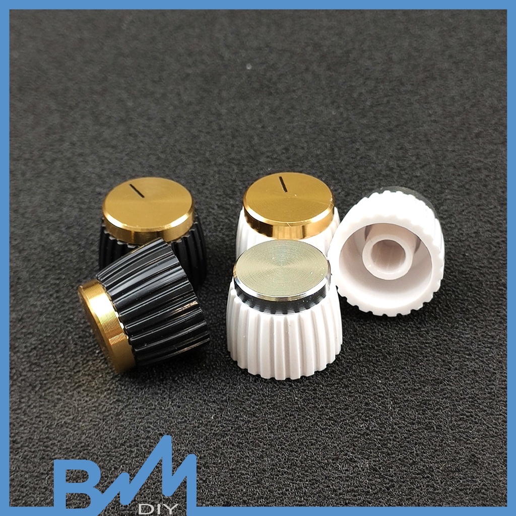 Núm volume kiểu dáng Marshall 16x16mm 20x16mm loại cắm trực tiếp