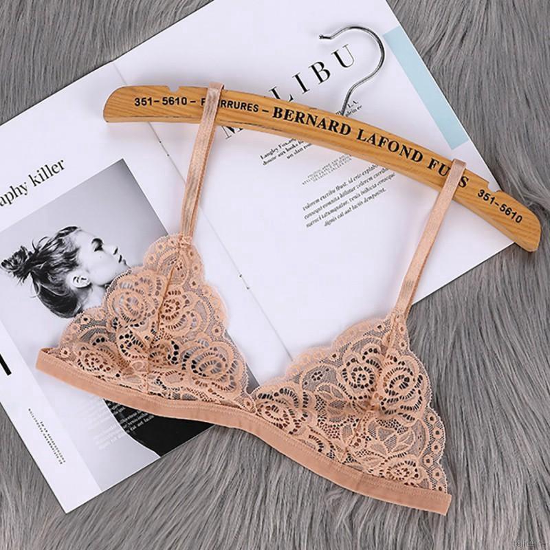 Áo ngực ren hoa xuyên thấu thời trang quyến rũ