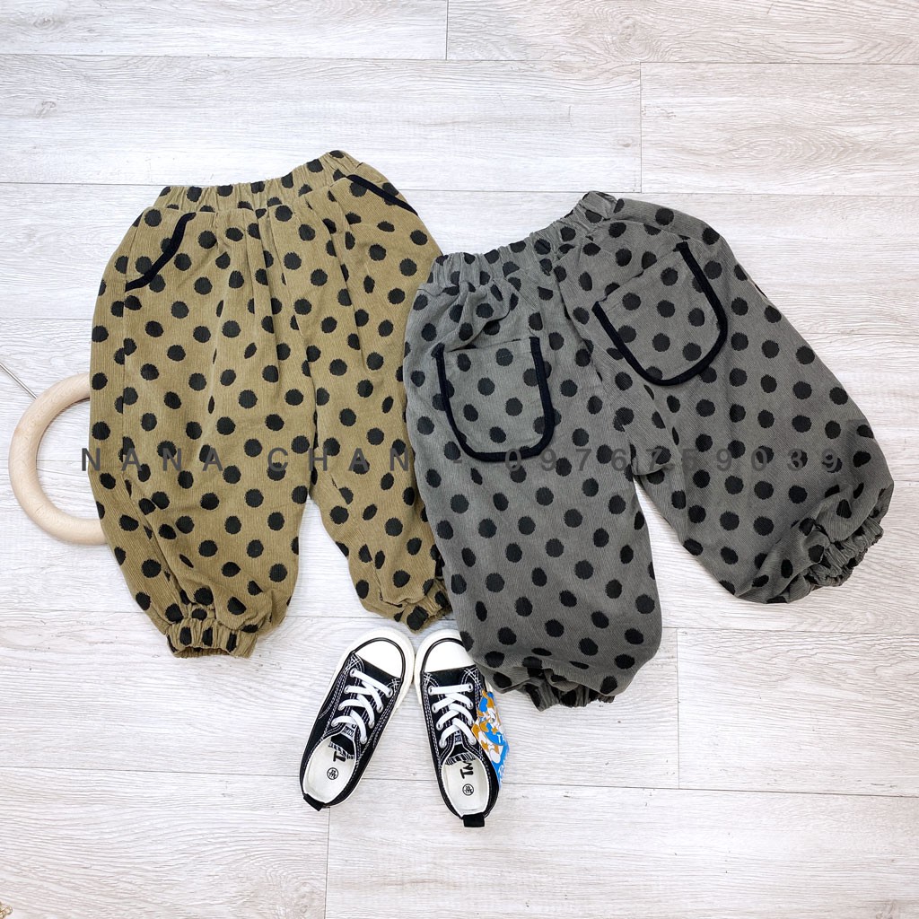 [Q028] Quần bom nhung lót lông sz 90-140