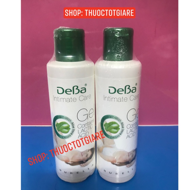 Vệ sinh phụ nữ Deba Intima Care Gel - Gel Lô Hội (150 ml ) Bulgaria