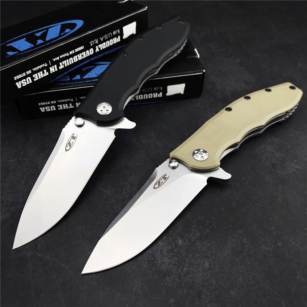 Z T0562 Gấp 5cr15mov mảnh G10 tay cầm cắm trại ngoài trời Edc đa dụng cụ