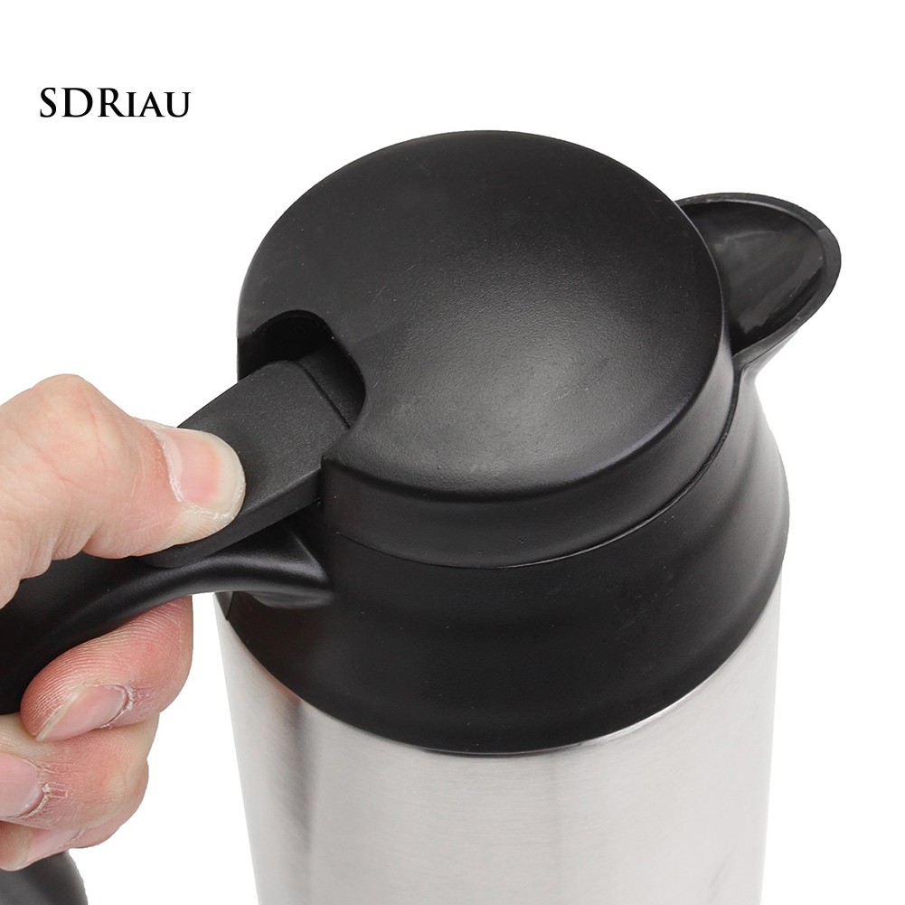 Bình Đun Nước Bằng Thép Không Gỉ 12V / 24V Tuỳ Chọn 750ml