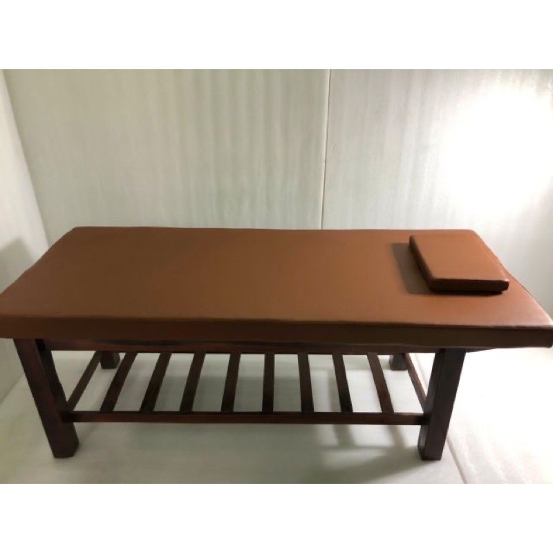 Giường gỗ massage body spa , giường spa