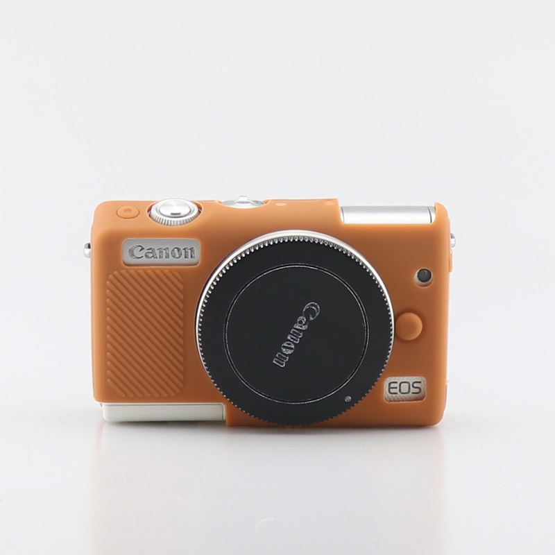 Ốp Silicon Mềm Chống Trầy Cho Máy Ảnh Canon EOS M200 M100