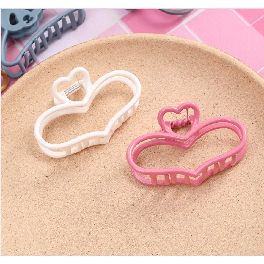 kẹp tóc nhiều hình phong cách hàn quốc