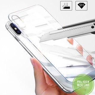 FMN 💥Đã sở hữu 11 Pro Max 💥 Kính cường lực mặt sau lưng iphone xs max xs x 8plus 7plus 8 7 5 trong suốt 9H 3 5