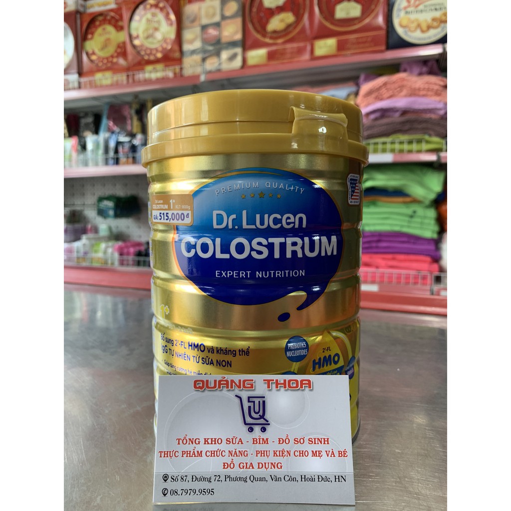 Sữa Dr.lucen Colostrum 1+ Hộp 800g