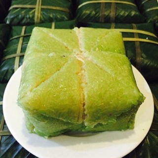 ( Làng nghề truyền thống) Đại lý Bánh chưng xanh An Phước - bánh vuông chuẩn đặc sản Hà Nội