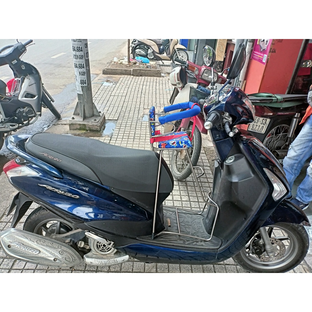 GHẾ ĐI XE MÁY CÓ VÒNG BẢO HIỂM CÁC DÒNG XE tay ga