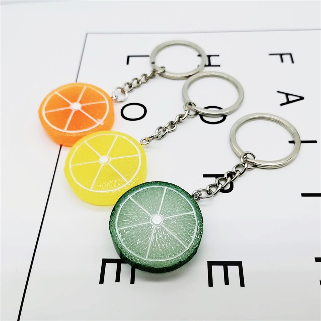 Móc Khóa Hình Quả Chanh Ngộ Nghĩnh