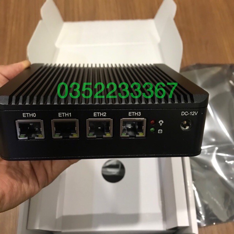 Router pfsense, OPNsense 4 port intel i211 Gigabit