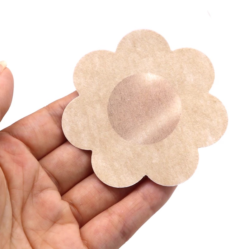 Set 5 cặp miếng dán ngực vải không dệt dùng một lần tiện lợi cho nữ