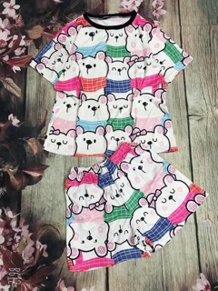 Bộ đùi thun lạnh 3d phom to