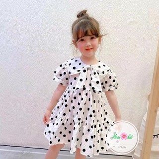 Xả Váy chấm bi Moon kid cho bé gái