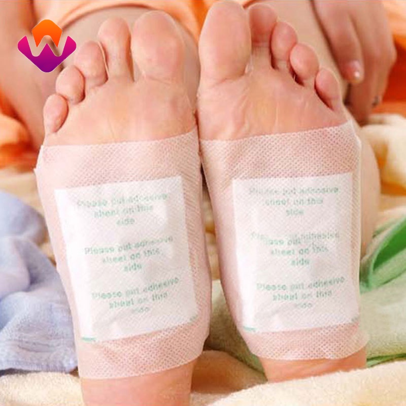 [Hàng mới về] Set 2 miếng dán bàn chân thải độc cải thiện sức khỏe hiệu quả cao