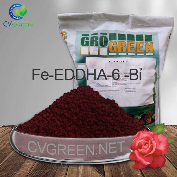 Vi lượng Sắt Chelate   tan hoàn toàn trong nước