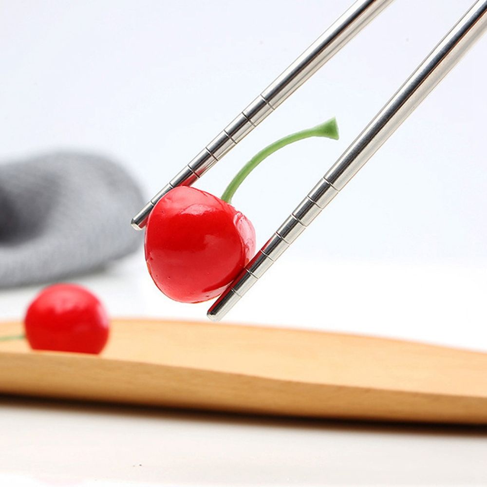 Đôi đũa Inox 304 chống trượt an toàn cho sức khỏe