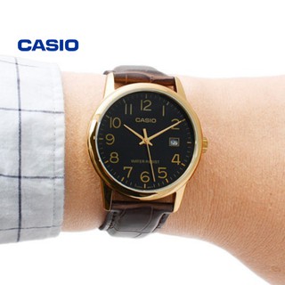 Đồng Hồ Nữ Dây Da Casio LTP-V002GL-1BUDF