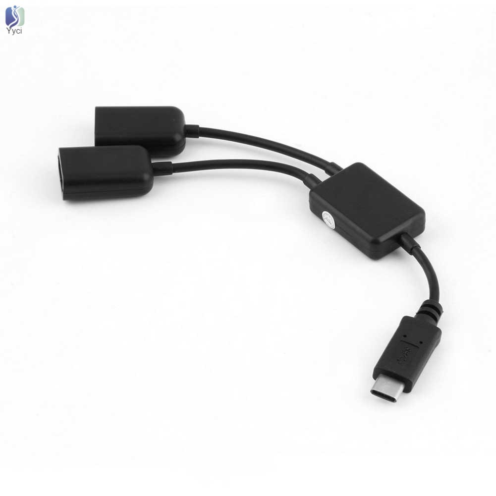 Cáp Chuyển Đổi Usb 3.1 Type-C Sang Usb 2.0 2 Trong 1