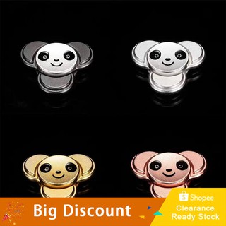 ★Ready Stock★Small Kids Adult Panda Pattern Ceramic Bearing Hand Spinner Alloy Figure Toys