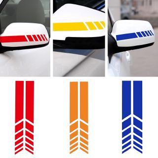 2 Miếng Dán Decal Phản Quang Cho Xe Hơi Benz Toyota Bmw