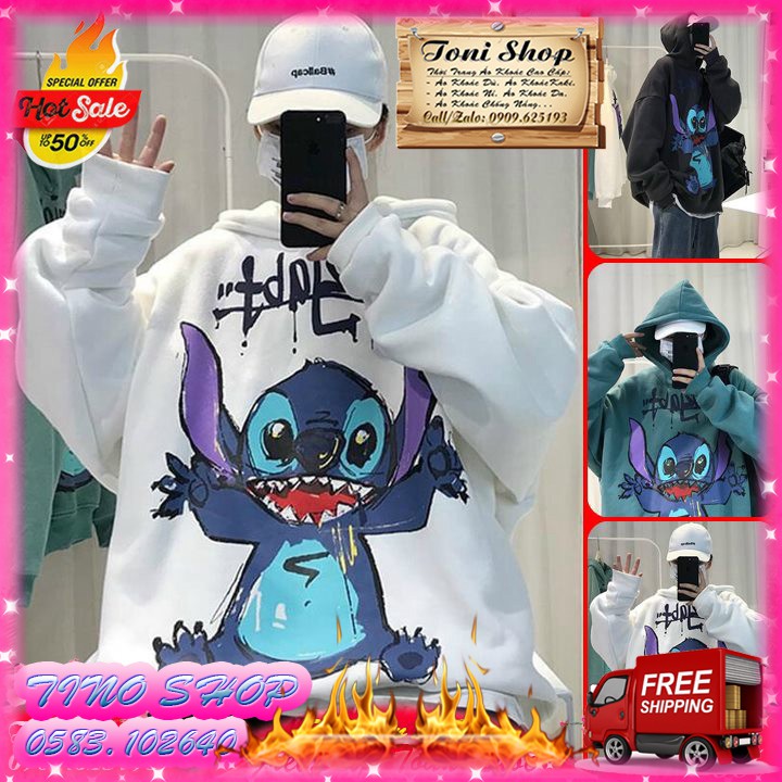 ÁO HOODIE - ÁO KHOÁC NỈ NGOẠI FTITCH (HD2260 - 3 Màu) (Tino Shop) | BigBuy360 - bigbuy360.vn